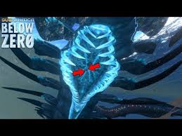 Titan Shadow Leviathan We Went Into His Mouth Subnautica Below Zero Youtube