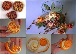 Arreglo Floral Para Aromatizar Con Cascara De Naranja Manualidades Diy Crafts Diy Arts And Crafts