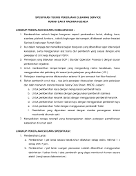 Check spelling or type a new query. Uraian Tugas Cleaning Service Rumah Sakit Berbagai Rumah