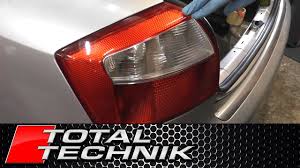 How To Remove Rear Light Tail Light Audi A4 S4 B6 2000 2005 Total Technik Youtube