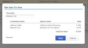 combining sales tax rates experts in quickbooks