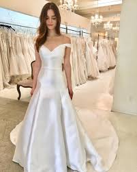 Town Country Bridal On Instagram Something Clean Classic To Kick Off This Fabulous Week Satin Wedding Gown Wedding Dresses Bridal Dresses