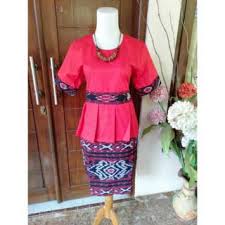Setelan baju motif fendy model terbaru 2019 hitam. Setelan Full Tenun Motif Ntt Shopee Indonesia