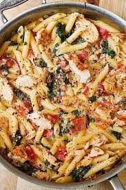 This Is The Most Popular Pasta Recipe On Pinterest Popular Pasta Recipes Fodmap Recipes Chicken Bacon Pasta