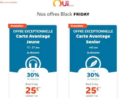 Vous avez entre 12 et 27 ans et voyagez occasionnellement avec tgv inoui, intercités et ter en. Bon Plan Les Cartes De Reduction Sncf A 25 Pour Le Black Friday