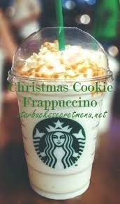 Starbucks Christmas Cookie Frappuccino Starbucks Recipes Starbucks Secret Menu Starbucks Secret Menu Drinks