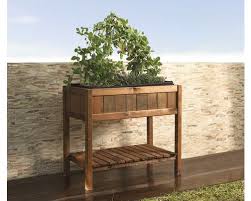 Hochbeet Catral Auf Stelzen Germin 40 76x48x88 Cm Braun Hochbeet Hochbeet Auf Stelzen Hochbeet Holz