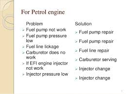 Troubleshooting Of Internal Combustion Engine