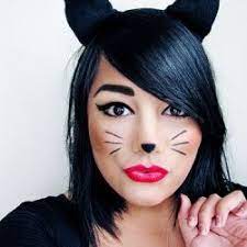 Mina Irfan This Made Me Think Of You Cat Halloween Makeup Halloween Makeup Diy Halloween Makeup Looks