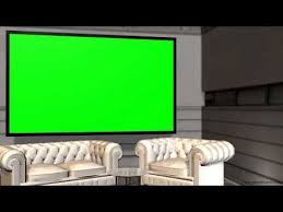 Virtual Studio Background With Green Screen Wall Youtube Greenscreen Virtual Studio Green Screen Video Backgrounds