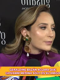 Cansada de los rumores, #GeraldienBazán aclara si #GiovanniMedina es su  novio