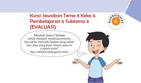 Kunci Jawaban Tema 3 Kelas 6 Halaman 151 152 153 154 Evaluasi Pembelajaran 6 Subtema 3 Semangat Belajar