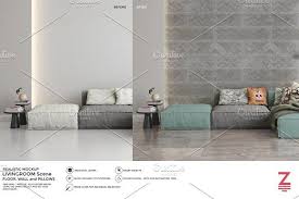 Floor Wall Mockup Livingroom Sm6 Mockup Flooring Living Room