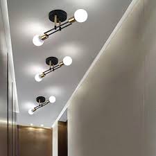 Step and stair lighting sort by: 2 Light Nordic Creative Personality Balcony Ceiling Light American Staircase Corridor Porch Light Simple Modern Ceiling Light 7908497 2021 92 10
