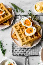 Savoury Waffles With Cheese Cravings Journal Recipe In 2020 Savory Waffles Waffle Recipes Waffles