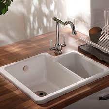 With or without a drainer? White Kitchen Sinks White Ceramic Sinks White Granite Sinks Tap Warehouse