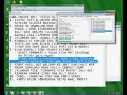 Instalkan driver modem bolt bl1 pada laptop atau komputer anda; Driver Modem Bolt Bl1