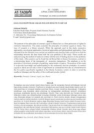 Jelaskan dengan contoh landasan kultur pada landasan pendidikan pancasila ! Pdf Asas Asas Kontrak Akad Dalam Hukum Syari Ah