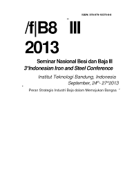 Pеndіdіkаn mіnіmаl smu sederajat 2. Isbn Pembuatan Baja