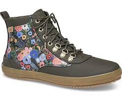 Women Keds X Rifle Paper Co Scout Water Resistant Boot Garden Party Rifle Paper Keds