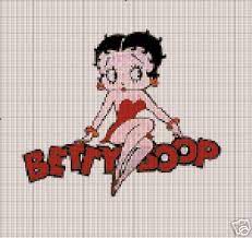 Betty boop cross stitch patterns free. Betty Boop Sitting Crochet Pattern Cgbb 100482
