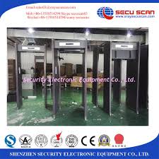 Right and left detecting board + mainframe ergonomically designed. 1m Wider Inspection Size Door Frame Metal Detector Gate Big Body Person Security Inspection