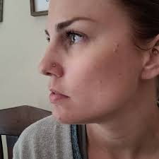 316 Stainless Steel Labret Style Nose Ring Monroe Stud Threadless Push Pin  1mm Glued CZ. 5mm 6mm 7mm 8mm 9mm 10mm Post Length 20G 18G