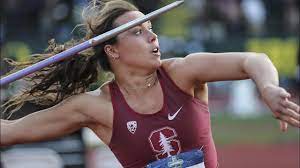 There's a new fastest man alive, caeleb dressel caps historic week, xander schauffele wins golf gold. Mackenzie Little Women S Javelin Throw Stanford Invite Ncaa Youtube