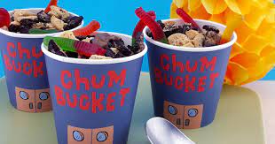 The chum bucket, the fictional restaurant run by plankton and karen in spongebob squarepants. Spongebob Squarepants Chum Bucket Recipe Nickelodeon Parents
