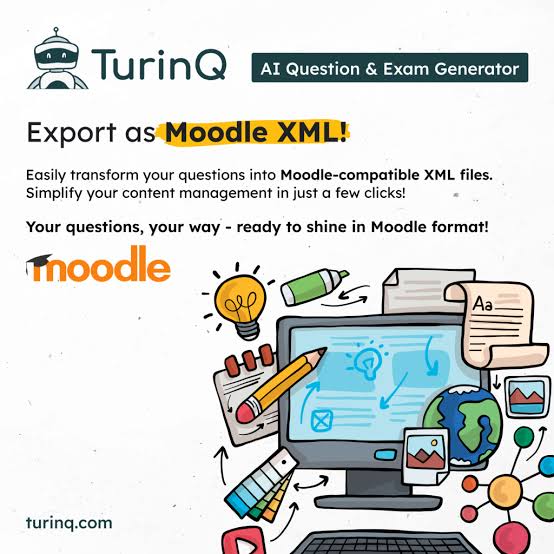 AI Moodle with TurinQ: How to Create a Moodle Quiz Effortlessly in 1 Min