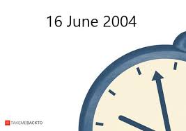 Major sports events on june 16, 2019. June 16 2004 Wednesday What Happened On 6 16 2004 Takemeback To