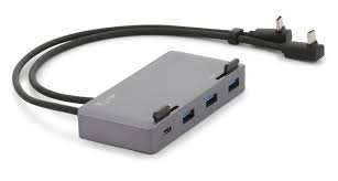 The design in silver or space gray matches perfectly. Lmp Prostand Und Usb C Attach Dock 4k Ergonomie Furs Macbook Appgefahren De
