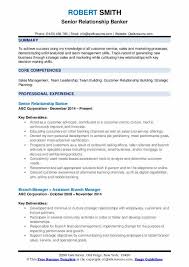 Find the best personal banker jobs for you. Relationship Banker Resume Samples Qwikresume