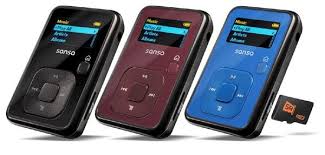 Sandisk Makes Room For Unwanted Slotmusic Cards In New Sansa Clip Sandisk Sansa Portable Hard Drives