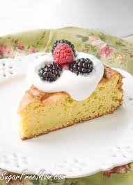 When we bake, it becomes healthy™. Sugar Free Low Carb Sponge Cake Keto Gluten Free