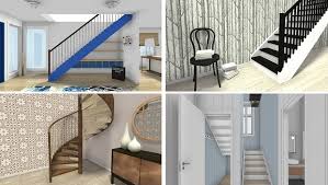 Staircase designs are as complex and versatile as any other architectural elements. Roomsketcher Blog Visualize Your Staircase Design Online