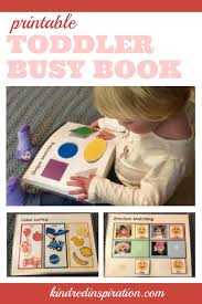 First Learning Busy Book Printable Toddler Quiet Book Learning Binder Activity Workbook File Folder Game Preschool Curriculum Worksheet Toddler Learning Activities Toddler Quiet Book Toddler Activities