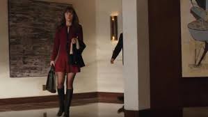 And she's in her closet and she gets into an argument with christian. High Knee Boots Worn By Anastasia Steele Dakota Johnson As Seen In Fifty Shades Freed Spotern
