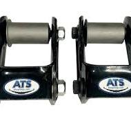 Chevy S/10-S/15 SERIES ORIGINAL REPLACEMENT Leaf Spring Shackle Kit (BOTH  SIDES), Rear of Rear, fits 2-1/2" Wide Leaf Spring**FREE SHIPPING**