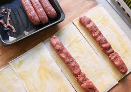 Grating a carrot or make the sausage rolls. Super Easy Homemade Sausage Rolls My Poppet Living