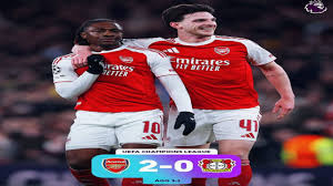 Hasil Liga Champions: Arsenal Singkirkan Leverkusen 2-0, Tiket 8 Besar di  Tangan.