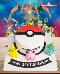 Pokemonlar Dogum Gunu Pastasi Dogum Gunu Pokemon Pasta