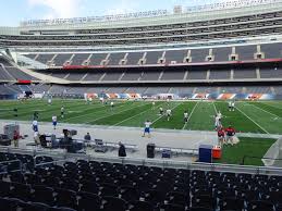 Soldier Field View From Lower Level 134 Vivid Seats