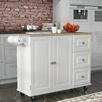 Maybe you would like to learn more about one of these? White Wood Kitchen Islands Carts You Ll Love In 2021 Wayfair