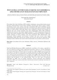 Ia merupakan ekonomi pasaran yang berorientasikan terbuka dan industri perindustrian baharu.12 negeri ini for faster navigation, this iframe is preloading the wikiwand page for senarai syarikat malaysia. Pdf Inovasi Dalam Perusahaan Kecil Dan Sederhana Pks Pembuatan Makananan Dan Minuman