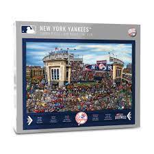 New york yankees panoramic puzzle. Ny Yankees Puzzle 500 Piece Jigsaw Puzzle White Mountain Puzzles