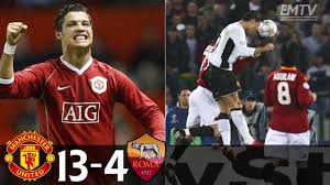 Roma thursday at 3 p.m. Manchester United 13 4 As Roma All Goals 2006 2008 Shareonsport Com