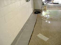 Installation requires cutting/chipping a channel around the perimeter of the basement floor and filling it with gravel and perforated pvc pipe. French Drain For A Basement Toms River Nj Patch