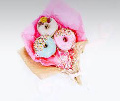 How did you do that? Send Bouquets Of Donuts Instead Of Flowers Donut Decorating Ideas Fancy Donuts Doughnut Decorations