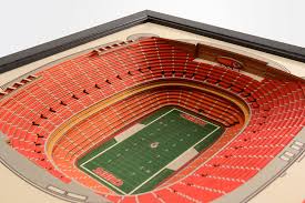 Arrowhead stadium, home to the nfl's kansas city chiefs — and defending super bowl champions, has achieved gbac star™ accreditation from the global biorisk advisory council® (gbac), a. Kansas City Chiefs Arrowhead Stadium 3d Wood Stadium Replica 3d Wood Maps Bella Maps